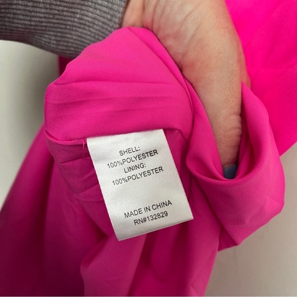 NWT. Revolve Superdown Addison hot pink maxi dress, XS - Picture 11 of 12